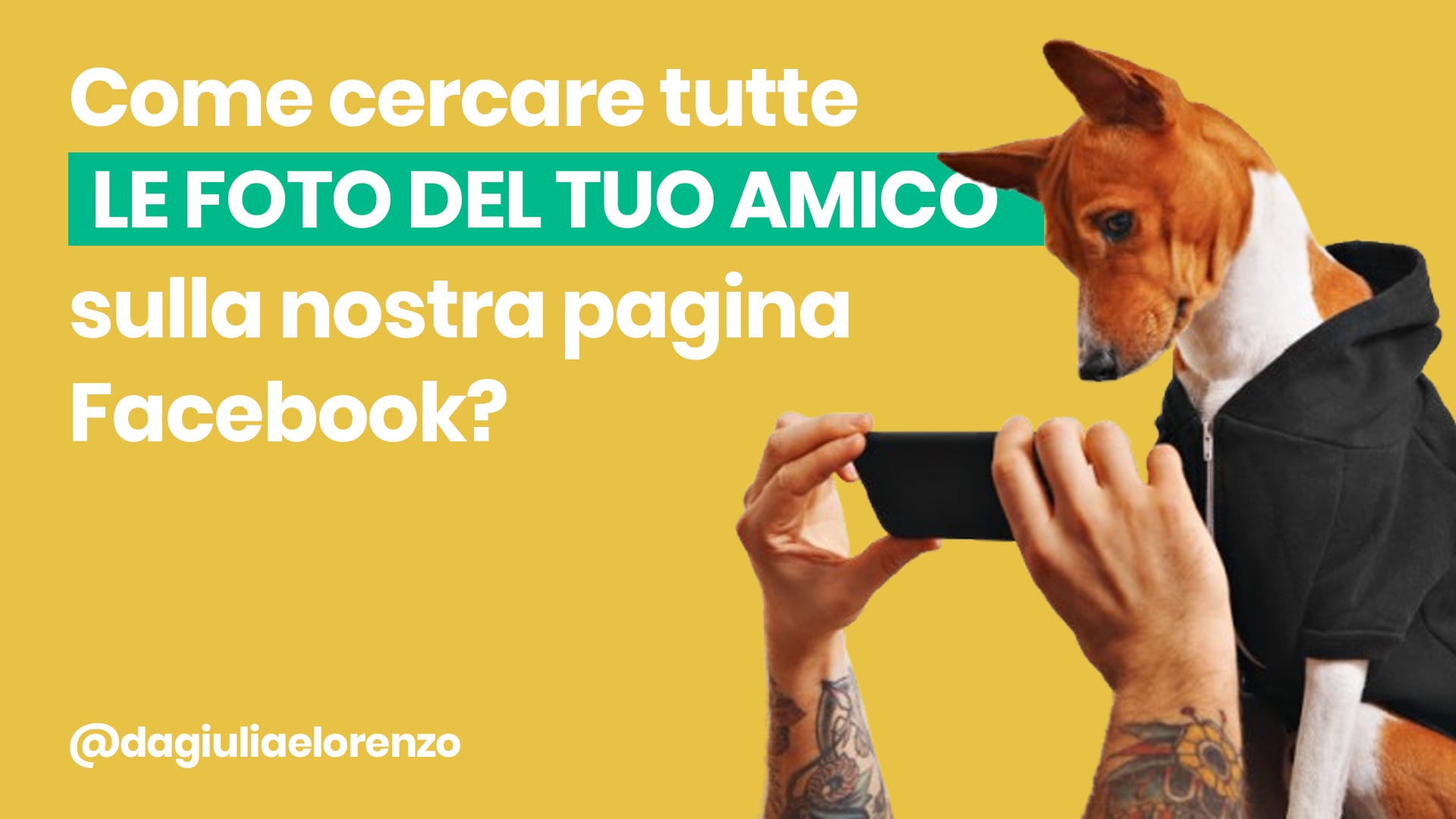 ragazza con lente e cane